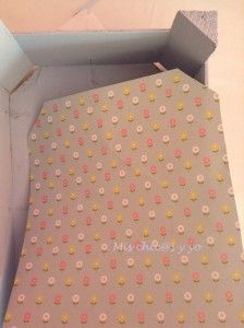 Decorando caja de fresas