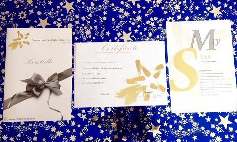 Documentos de bautizo de estrella. Pack Mi estrella. Etoilez-moi