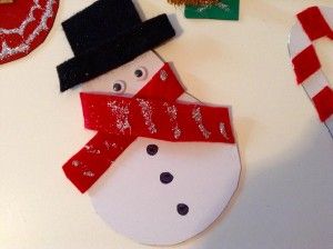 imanes decorativos para Navidad