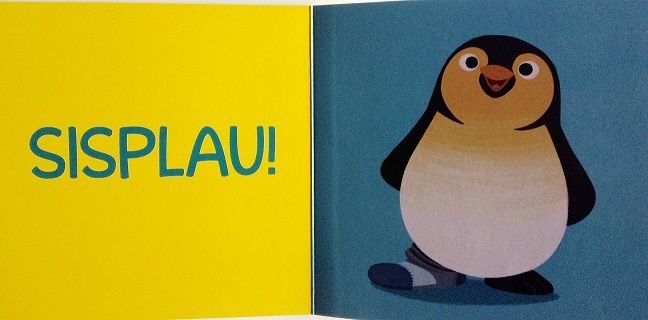 Vull això! Diu el pingüí