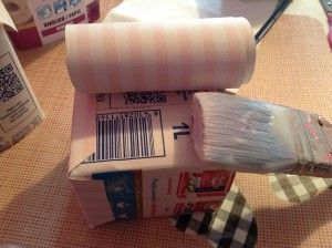 Encolar el papel