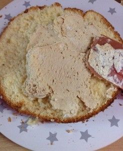Relleno de bizcocho