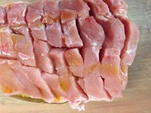 preparación carne asar