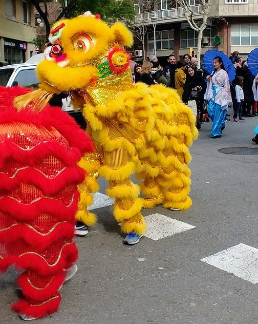 Desfile de año nuevo chino Barcelona