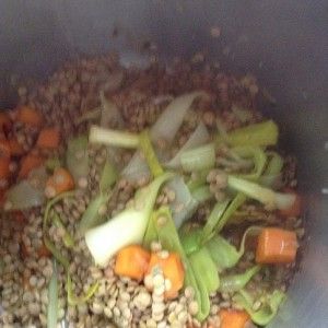 Lentejas con verduras