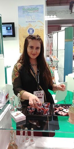 Stand de Rumania en Alimentaria