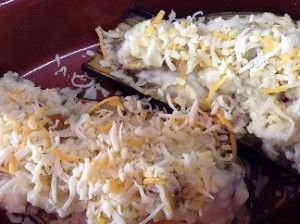 Berenjenas gratinadas