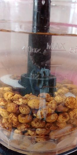 Elaboración horchata casera