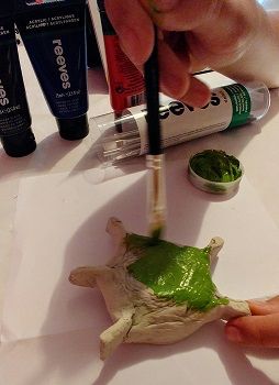 Maqueta de una célula vegetal para primaria
