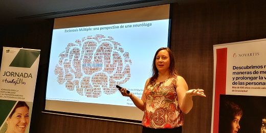 #TrabajEMos, esclerosis múltiple, ponencia