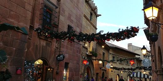 Decoración navidad Poble espanyol