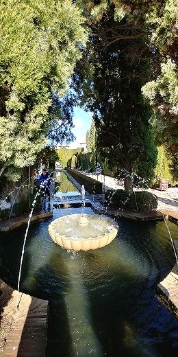 Generalife, jardines