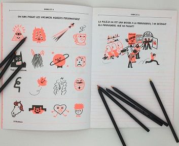 Cuadernito de escritura divertida vol. 2 Páginas interiores