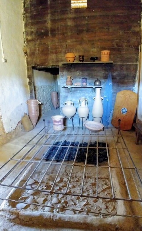 Ciutadella Ibérica Calafell. Interior de vivienda