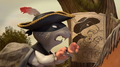 La rata pirata y otras aventuras para crecer, fotograma