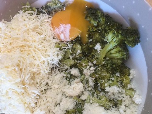 Receta de hamburguesas de Brócoli, ingredientes