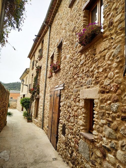 Casas de piedra en Caldes de Montbui