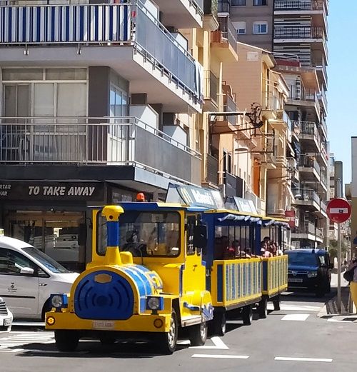 Tren turístico de Calella. BCNTB&