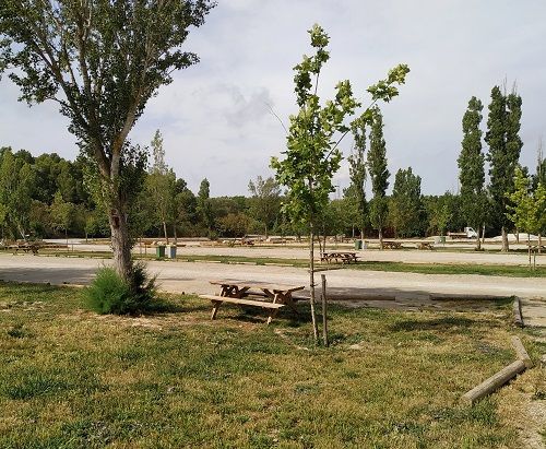 Zona pícnic en la Reserva Africana de Sigean