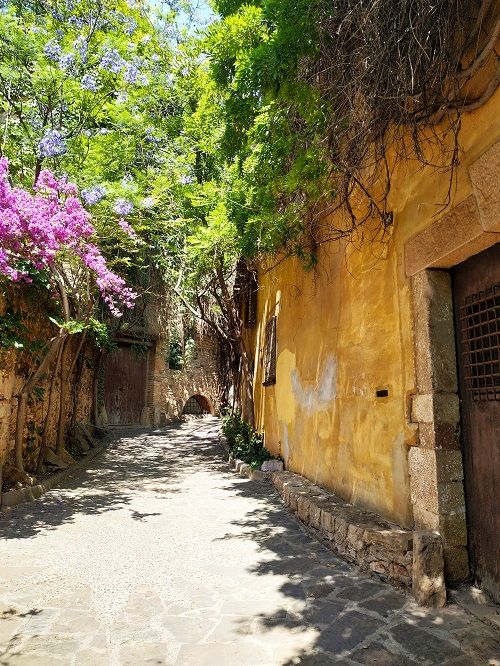 Detalle de la calle Montserrat, Esplugues de Llobregat