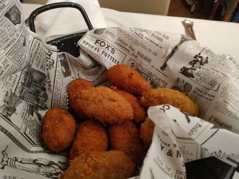 Croquetas, Restaurant La Torreta, Malgrat de Mar