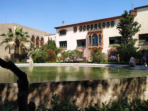 Patio en el Monestir de Montsió
