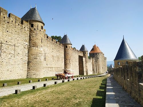 Murallas y torres de Carcassonne