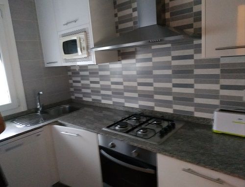 Cocina del apartamento Rodeiramar 2A