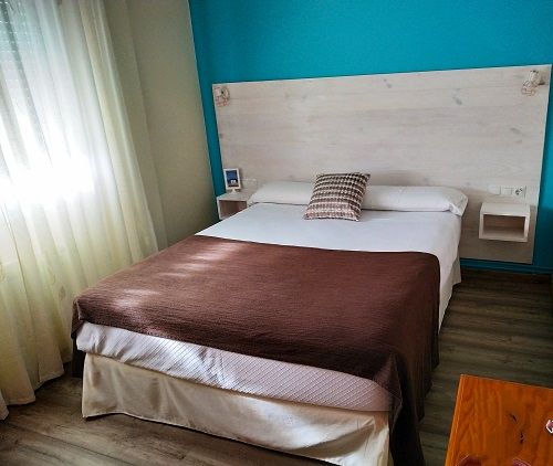 Dormitorio de los apartamentos Rodeiramar 2a