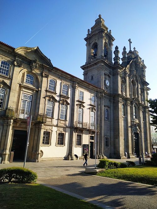 Fachada del Convento dos Congregados, Braga