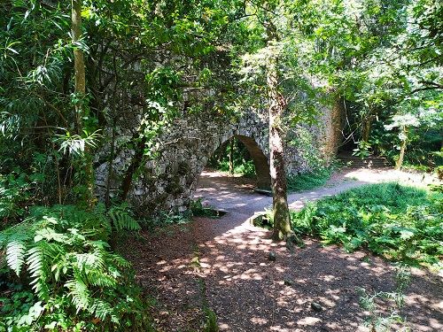 El Puente romano en el Bosque encantado de Aldán