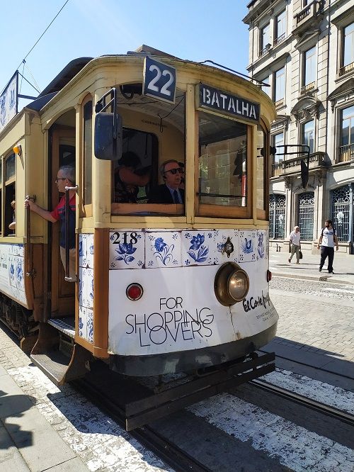 Tranvía en Oporto