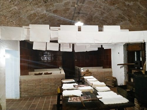 Interior del Museu Molí Paperer de Capellades