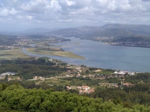 Vistas a guarda Galicia