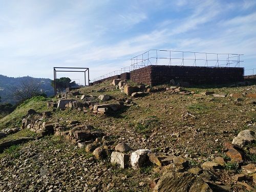 Vista de parte del yacimiento Mons Observans. Montmeló