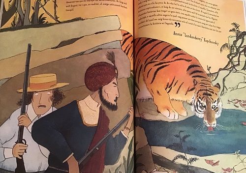 Mujeres exploradoras ilustraciones