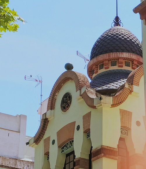  Can Magrinya, cúpula negra