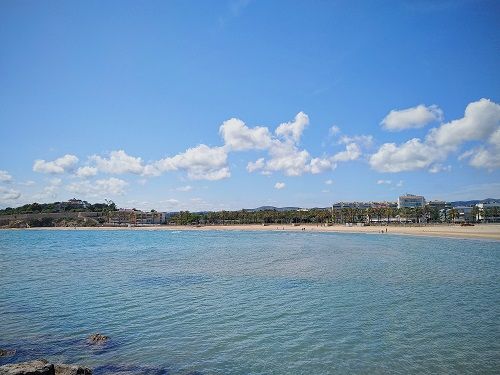 Playa en Vilanova i la Geltrú