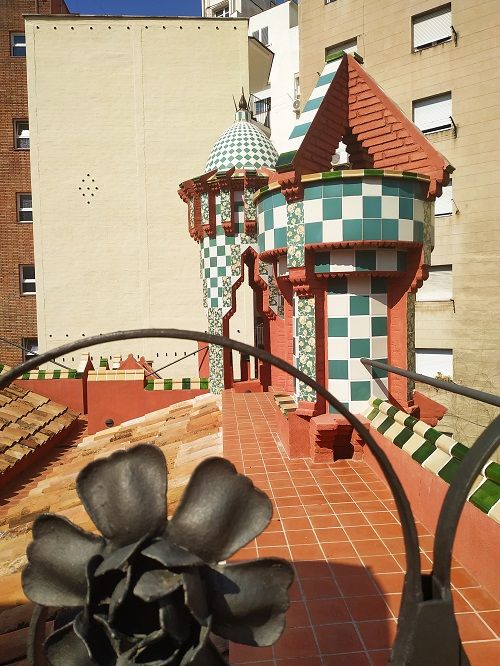 Azotea, Casa Vicens, Barcelona