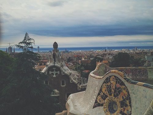 Banco de la serpiente, Park Güell
