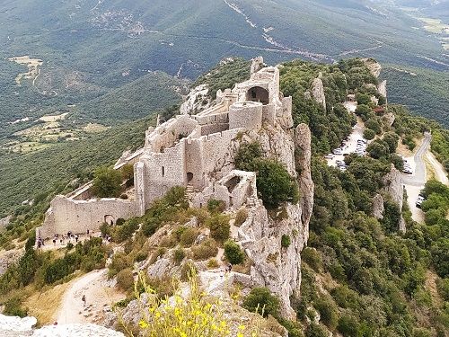 Visita a la inexpugnable fortaleza de Peyrepertuse