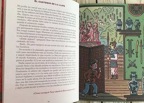 Páginas interiores Los diarios de Tony Lynx