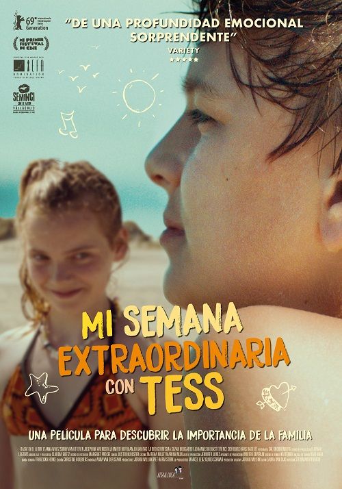 Mi semana extraordinaria con Tess. Cartel