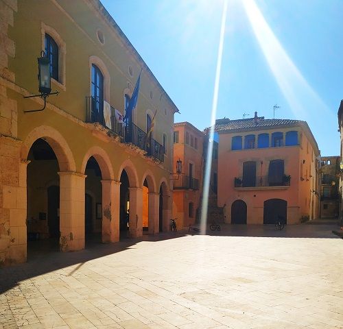 Plaça del Pou en Altafulla