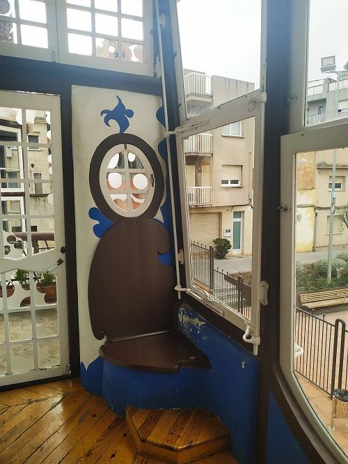  Interior galería, Can Negre