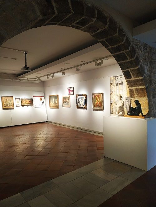 Sala de exposiciones, can Negre