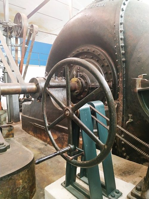 Turbina hidráulica, colonia Sedó