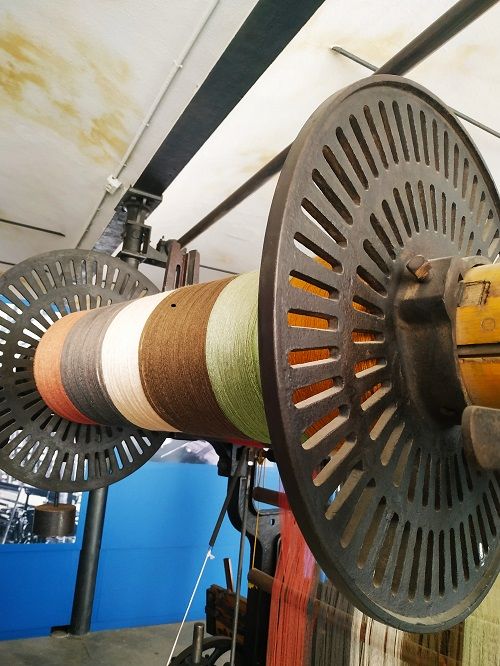 Urdidora textil