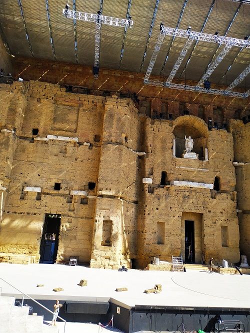 Escena del teatro de Arausio