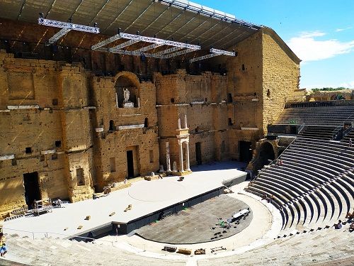 Gradas teatro romano orange